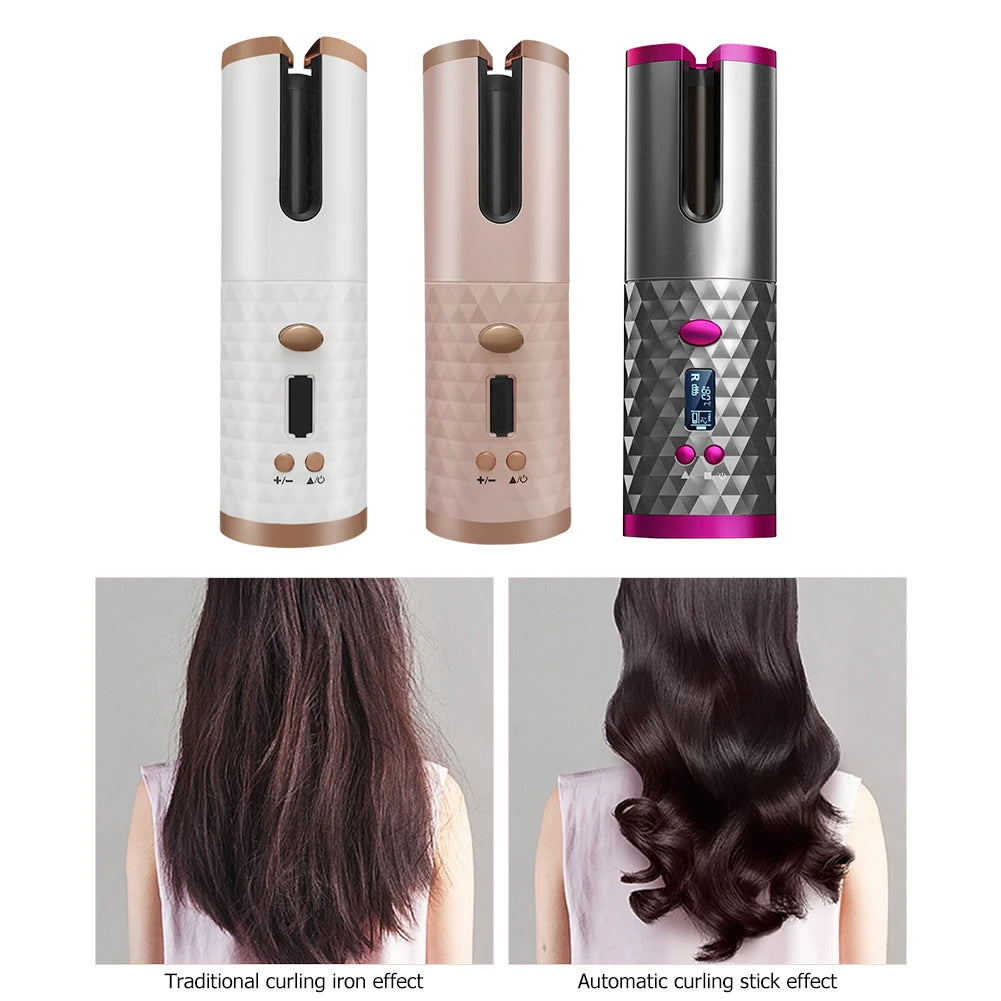 Heatless Hair Curling Brush